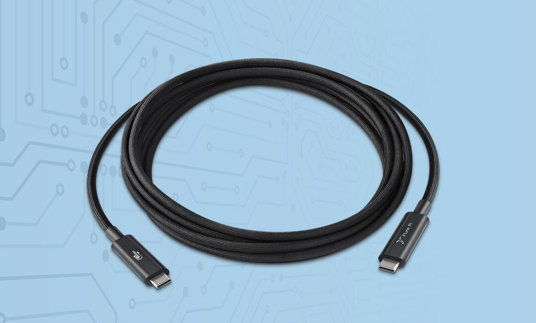 Pure Fi Expands its Portfolio of Active Optical Cables with New 40 Gbps USB-C Solution